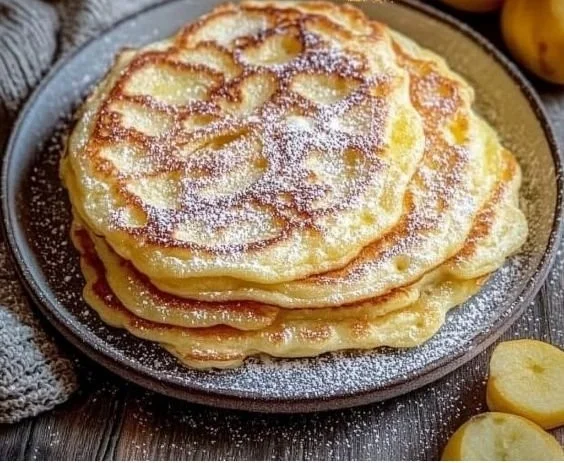 Apfel-Joghurt-Pfannkuchen
