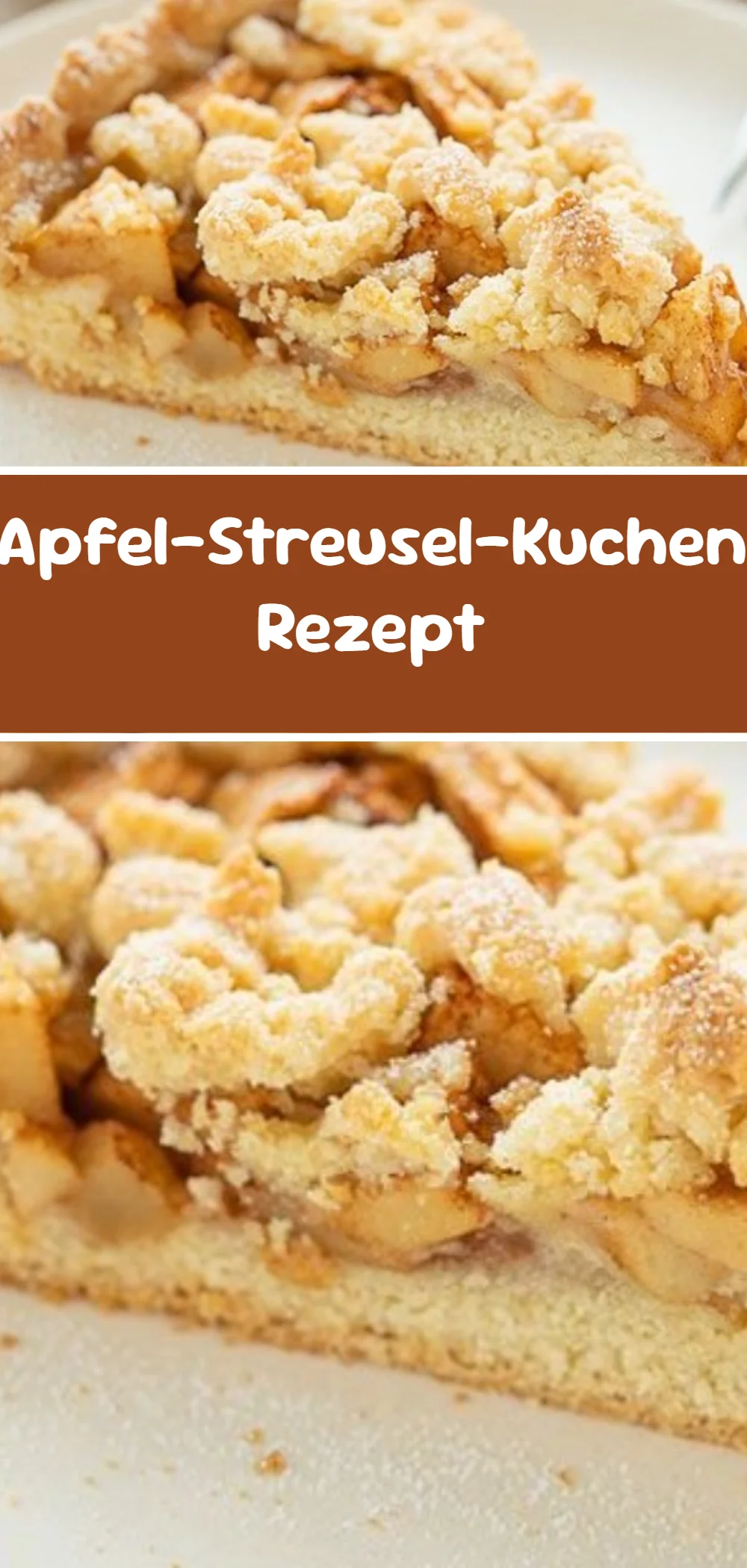 Apfel-Streusel-Kuchen Rezept
