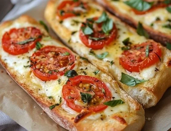 Überbackene Baguettscheiben
