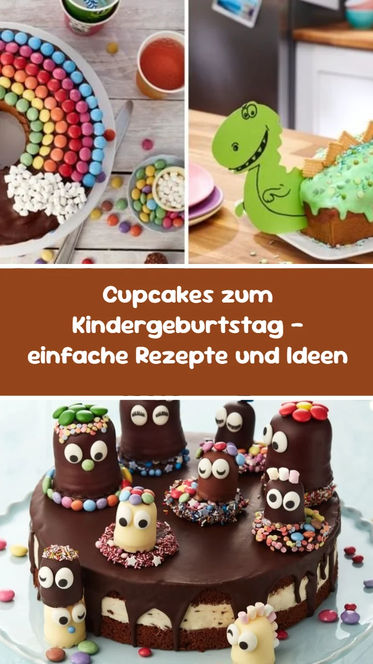 Cupcakes zum Kindergeburtstag - einfache Rezepte und Ideen