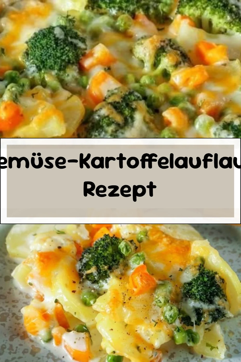 Gemüse-Kartoffelauflauf Rezept