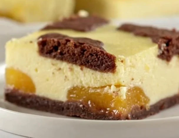 Käsekuchen vom Blech mit Aprikosen