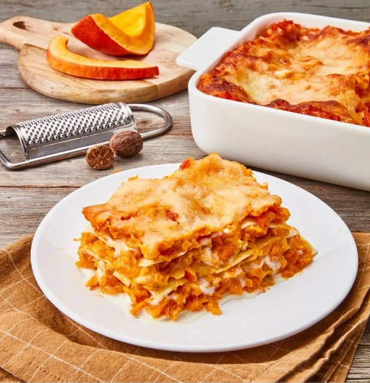 Kürbis Lasagne