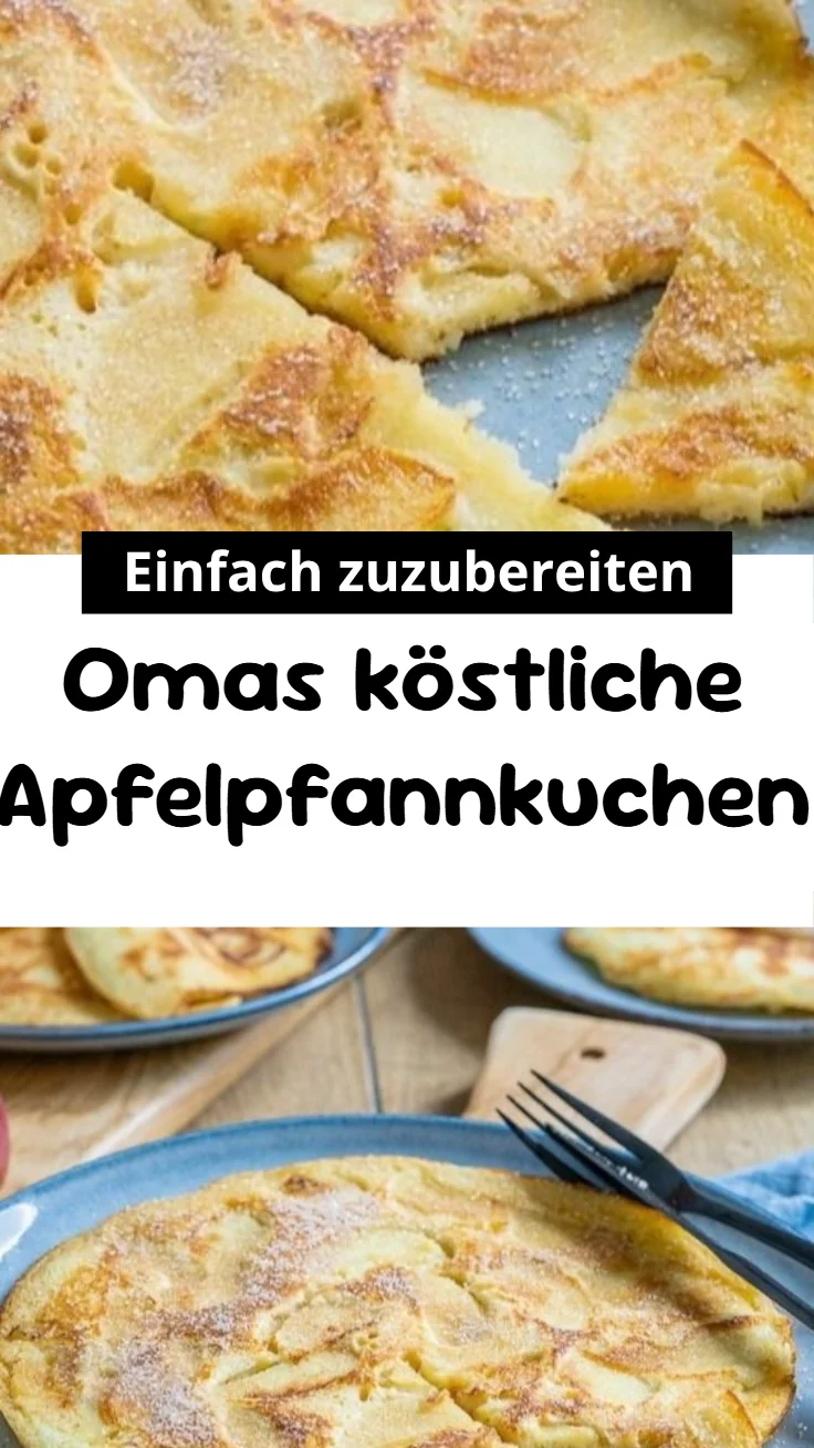 Omas köstliche Apfelpfannkuchen