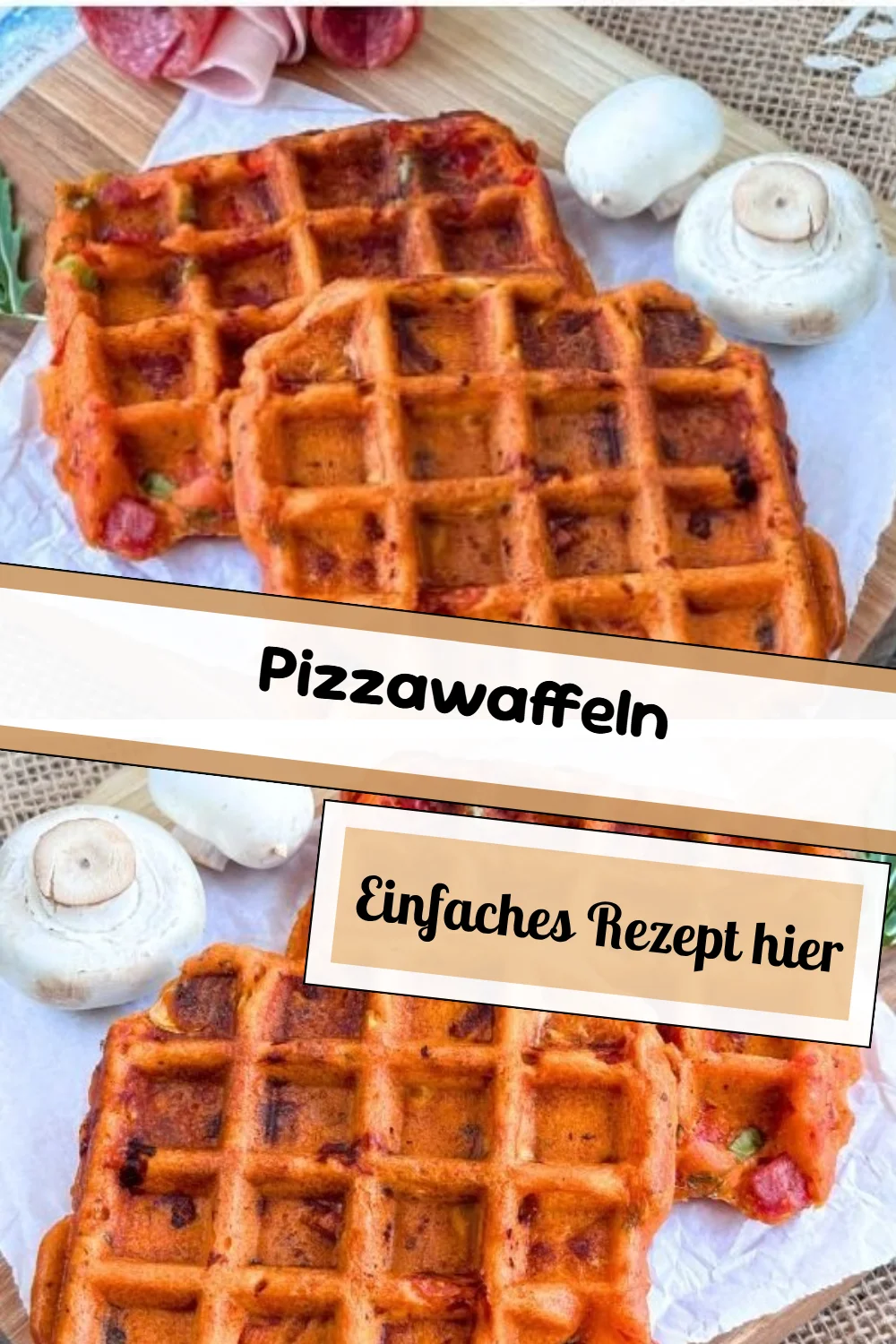 Pizzawaffeln