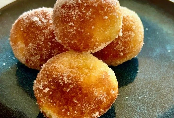 Quarkbällchen aus dem Backofen