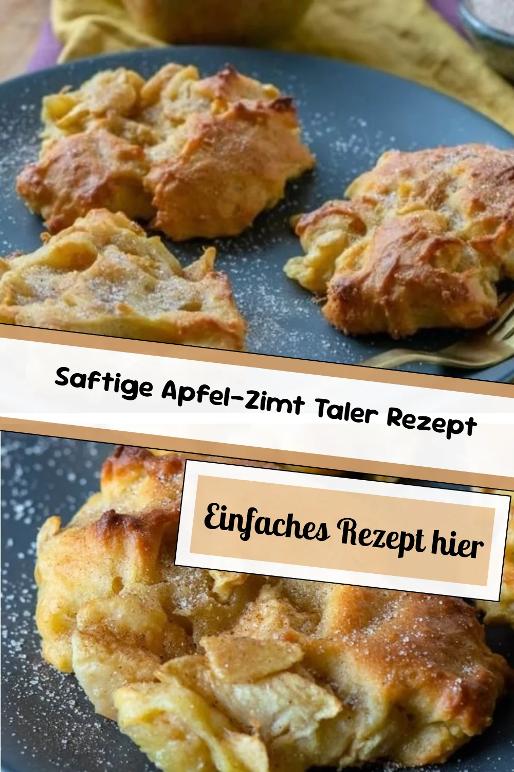 Saftige Apfel-Zimt Taler Rezept