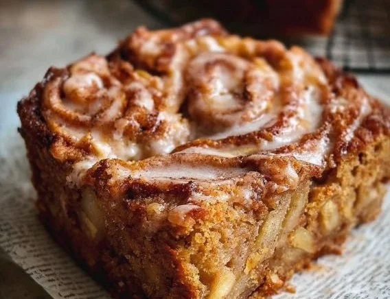 Zimtschnecken-Apfelkuchen