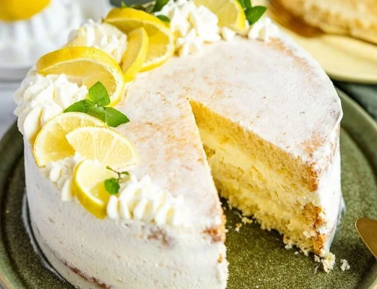 Zitronen-Mascarpone-Torte