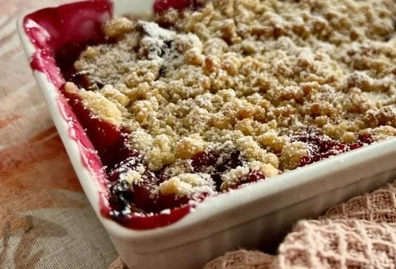 Zwetschgen-Crumble